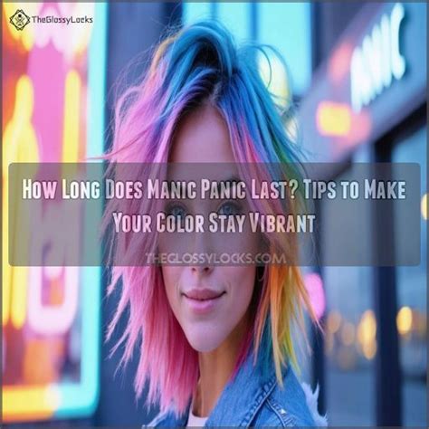how long does manic panic stay in your hair